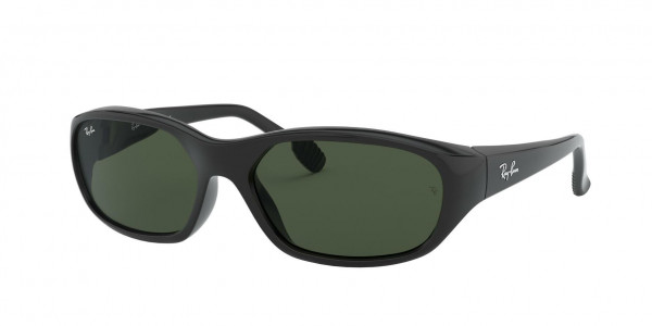 Ray-Ban RB2016 DADDY-O Sunglasses, 601/31 DADDY-O BLACK G-15 GREEN (BLACK)