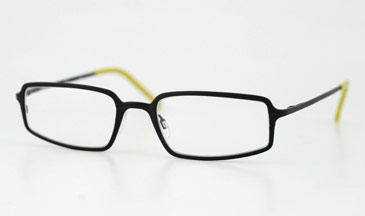 LA Eyeworks Track Eyeglasses, 502M Black Zap Matte