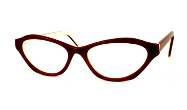LA Eyeworks Blackbird Eyeglasses, 238 Berry White