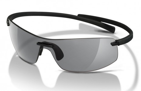 TAG Heuer Reflex Original 5101 Sunglasses, Black Temples / Grey Outdoor (107)