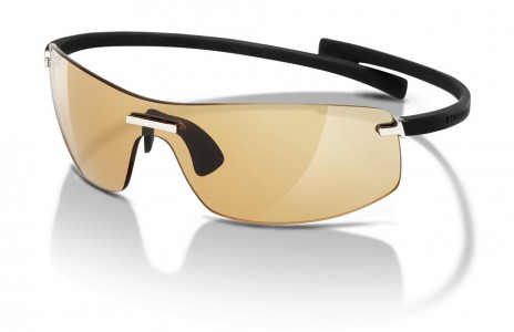 TAG Heuer Reflex Original 5101 Sunglasses, Black Temples / Brown Outdoor (201)
