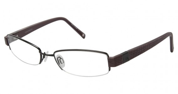 Bogner 730001 Eyeglasses, BLACK/VIOLET (10)