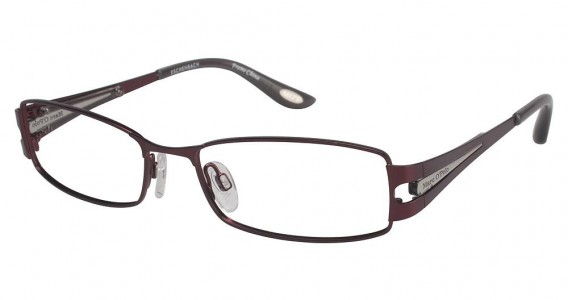 Marc O'Polo 502021 Eyeglasses, M RED/LT GREY TRIM (50)
