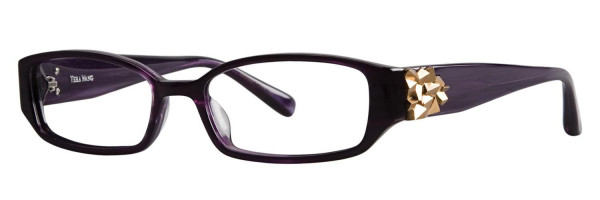 Vera Wang V055 Eyeglasses, Plum