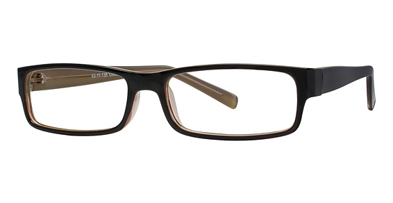 Parade 1706 Eyeglasses, Black/Brown