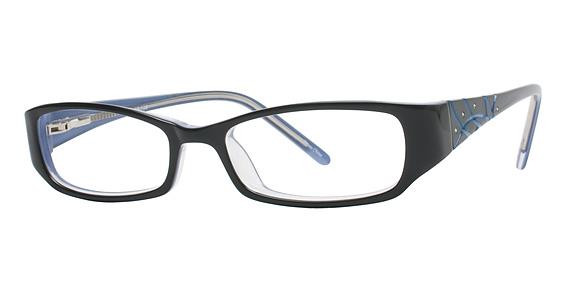 Elan 9414 Eyeglasses, Black/Blue