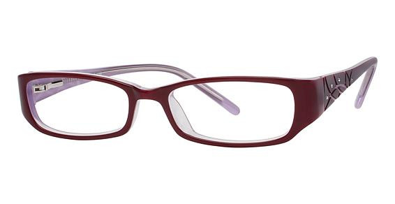 Elan 9414 Eyeglasses, Burgundy/Pink