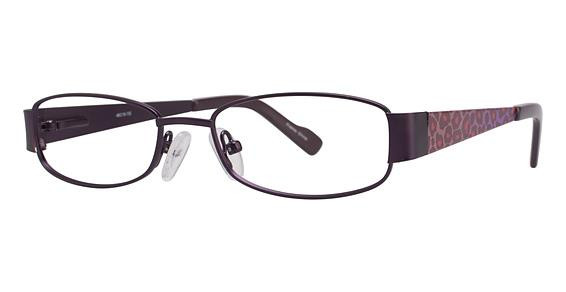K-12 by Avalon 4063 Eyeglasses, Purple Leopard