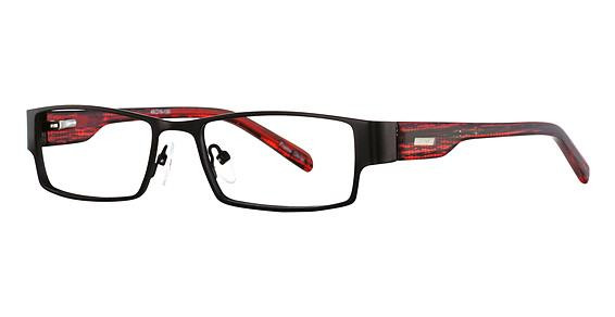 K-12 by Avalon 4056 Eyeglasses, Black/Red