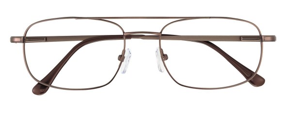 ClearVision TOM Eyeglasses, Brown