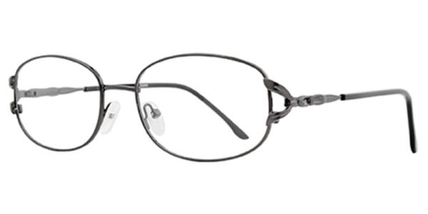 Equinox EQ200 Eyeglasses, Gunmetal