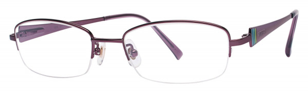 Seiko Titanium T0190 Eyeglasses, 760 Cream Red
