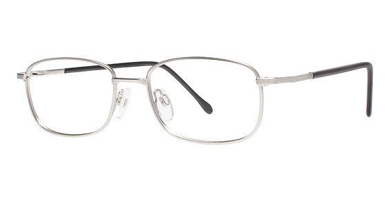 Modern Optical WAYNE Eyeglasses, Matte Silver
