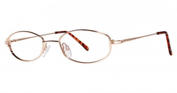 Modern Optical ALMA Eyeglasses, Gold