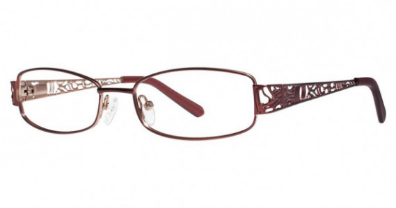 Genevieve Caridad Eyeglasses, matte brown