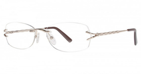 Genevieve BISTRO Eyeglasses, Gold