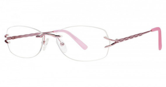 Genevieve BISTRO Eyeglasses, Rose