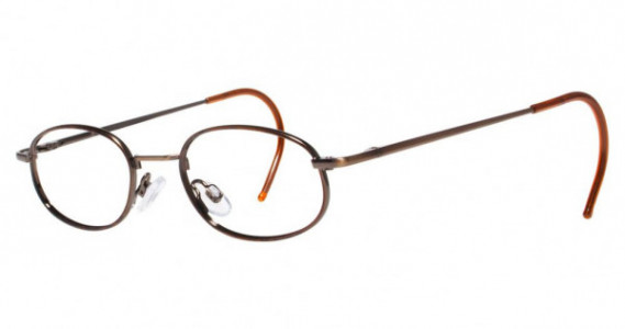 Modern Optical Pumpkin-Cable Eyeglasses, d.a./antique brown