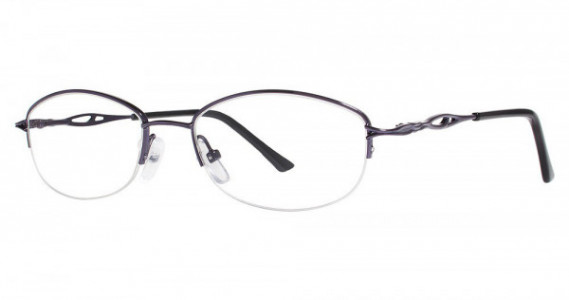 Modern Times CRYSTAL Eyeglasses, Matte Purple