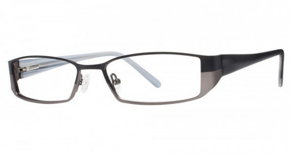 U Rock U740 Eyeglasses, Matte Black/Gunmetal