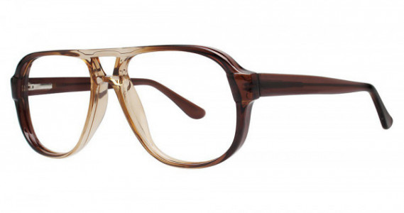 Modern Optical TYCOON Eyeglasses, Cognac