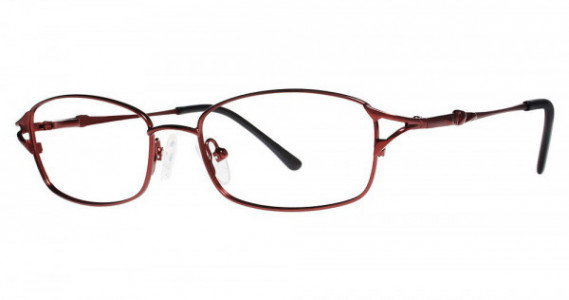 Modern Times ANITA Eyeglasses, Matte Burgundy