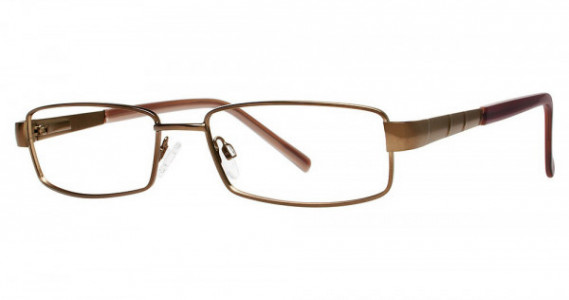 Big Mens Eyewear Club BIG FRANK Eyeglasses, Brown