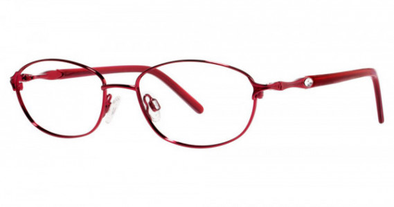Genevieve OPAL Eyeglasses, Burgundy