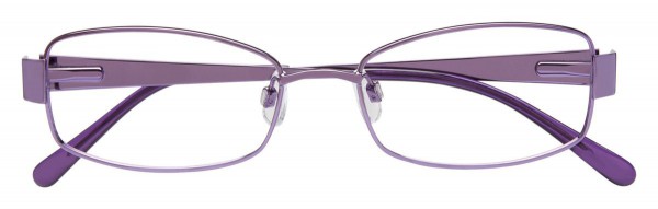 ClearVision KIM Eyeglasses, Plum