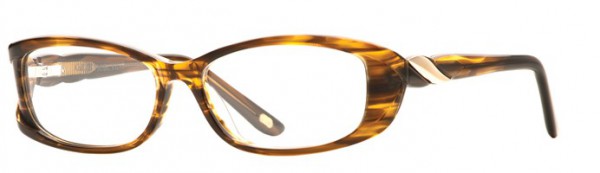 Carmen Marc Valvo Zarah Eyeglasses, Caramel