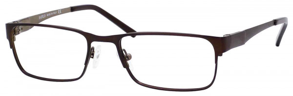 Safilo Elasta E 7196 Eyeglasses, 0JWU BRSH DARK BROWN