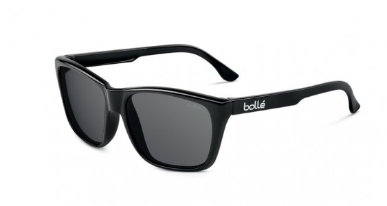 Bolle Damone Sunglasses, Shiny Black / TNS