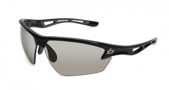 Bolle Draft Sunglasses, Shiny Black / Photo Clear Gray