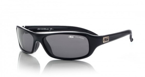 Bolle Fang Sunglasses, Shiny Black / Polarized TNS