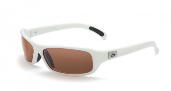 Bolle Fang Sunglasses, Shiny White / Polarized A-14