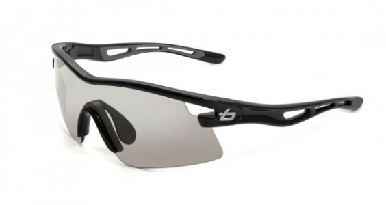 Bolle Vortex Sunglasses, Shiny Black / Photo Clear Gray