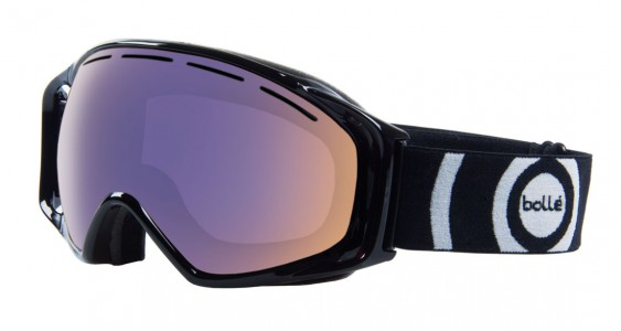 Bolle Gravity Sports Eyewear, Shiny Black Polarized Aurora