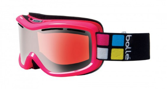Bolle Monarch Sports Eyewear, Shiny Pink Vermillon Gun
