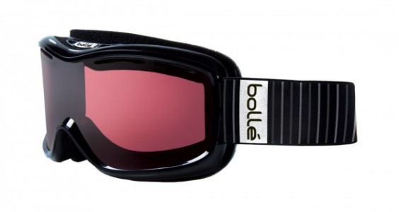 Bolle Monarch Sports Eyewear, Shiny Black Modulator/ Vermillon