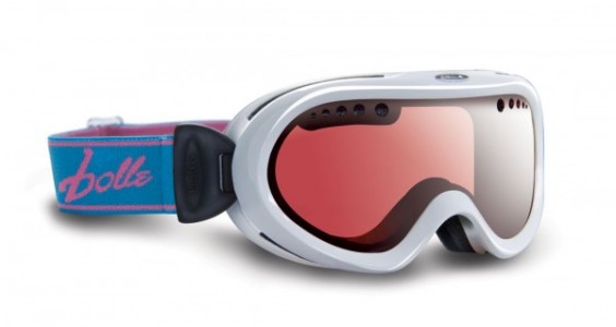 Bolle Nebula Sports Eyewear, Shiny White Vermillon® Gun