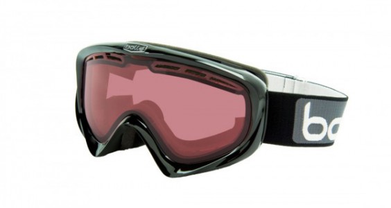 Bolle Y6 OTG Sports Eyewear, Shiny Black Vermillon