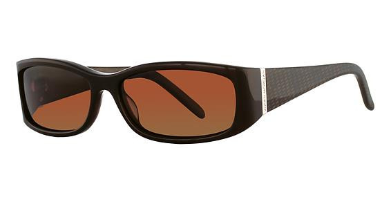 Vivian Morgan 8803 Sunglasses, Brwon/Fishnet