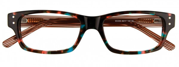 EasyClip EC235 Eyeglasses, 060 - Tortoise Blue