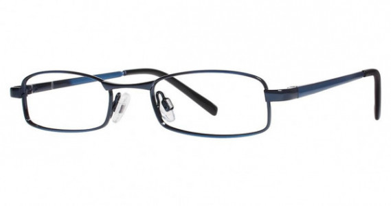 Modern Times Paddle Eyeglasses, metallic blue