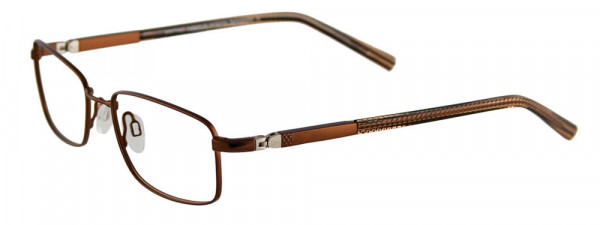 EasyTwist ET930 Eyeglasses, 010 - CopperBrown & Clear Brown
