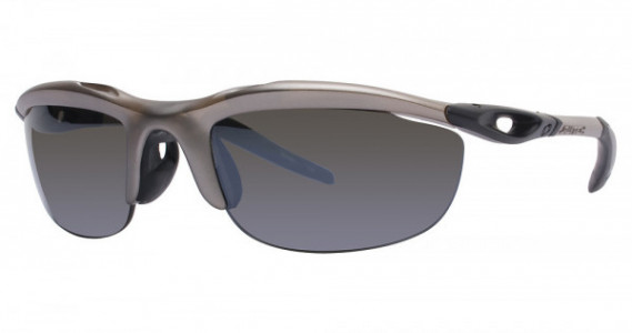 Switch Vision Performance Sun Headwall Wrap Sunglasses, MSIL Matte Silver (True Color Grey Reflection Silver)