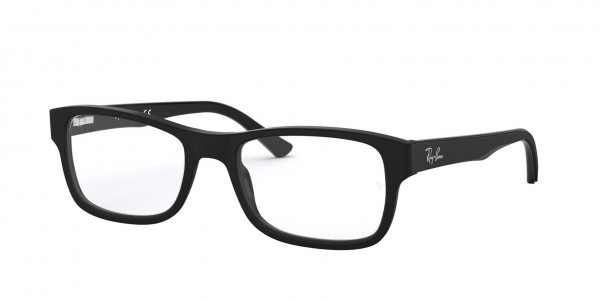 Ray-Ban Optical RX5268 Eyeglasses, 5738 BORDEAUX ON TRANSPARENT (BORDEAUX)