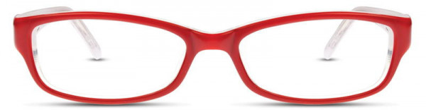 David Benjamin Smitten Eyeglasses, 2 - Red / Crystal
