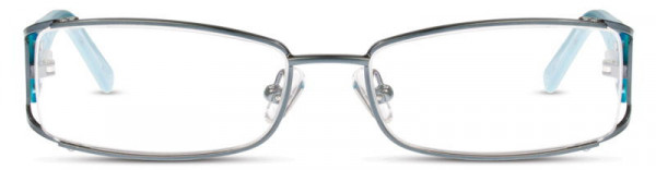 David Benjamin Doodle Eyeglasses, 3 - Slate / Black / Aqua
