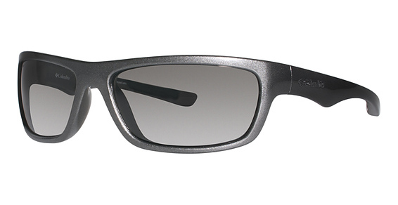 Columbia Steamboat Sunglasses, C612 Dark Metallic Gunmetal/Metallic Light Gunmetal (Grey)